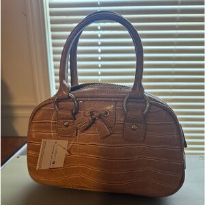 Tommy Hilfiger Tassel Satchel Purse